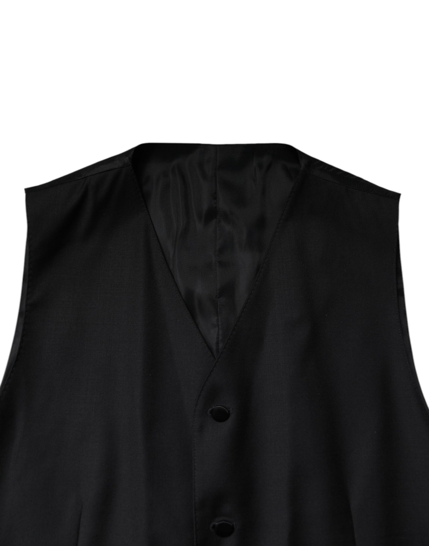 Costume 3 pièces croisé noir Dolce & Gabbana