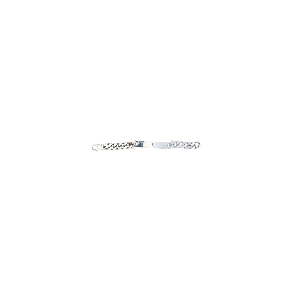 Bracelet d'identification avec logo minimaliste MM6