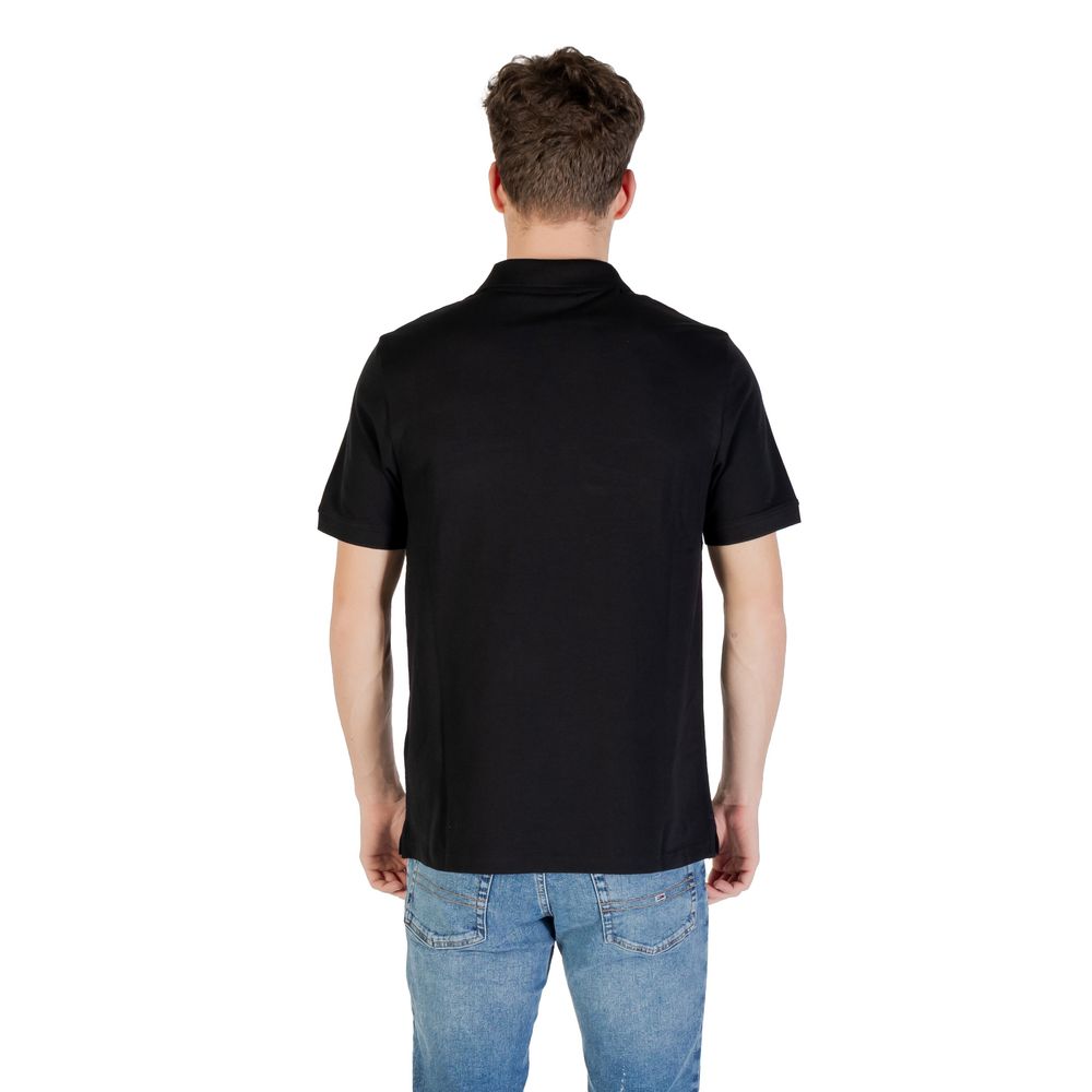 Polo en coton noir Lyle & Scott