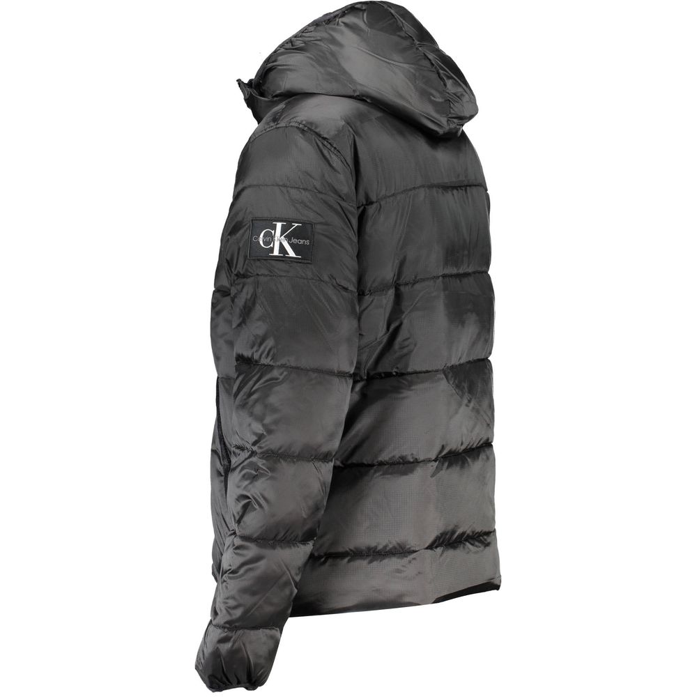 Veste à capuche élégante Calvin Klein pour homme avec détails contrastés