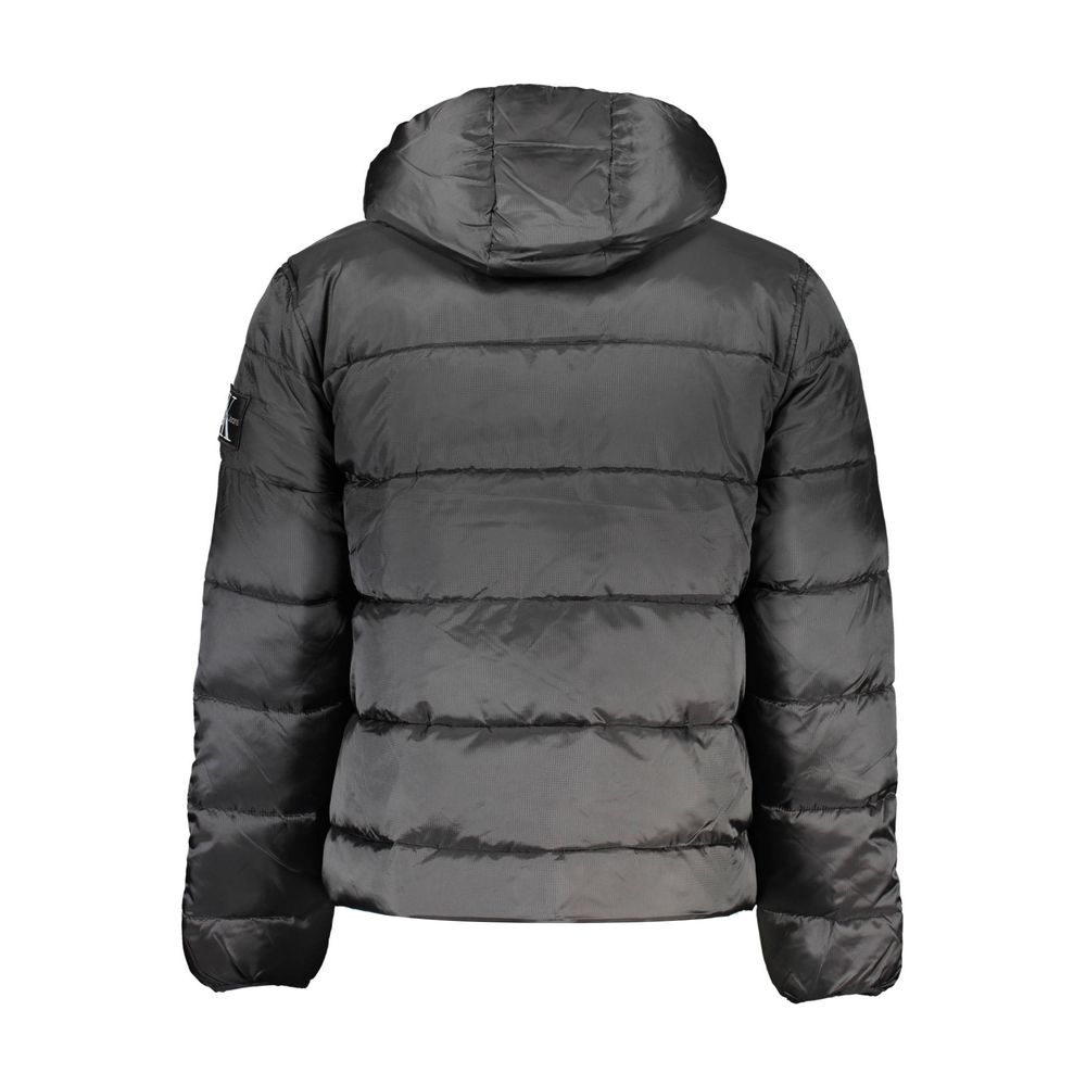 Veste à capuche élégante Calvin Klein pour homme avec détails contrastés