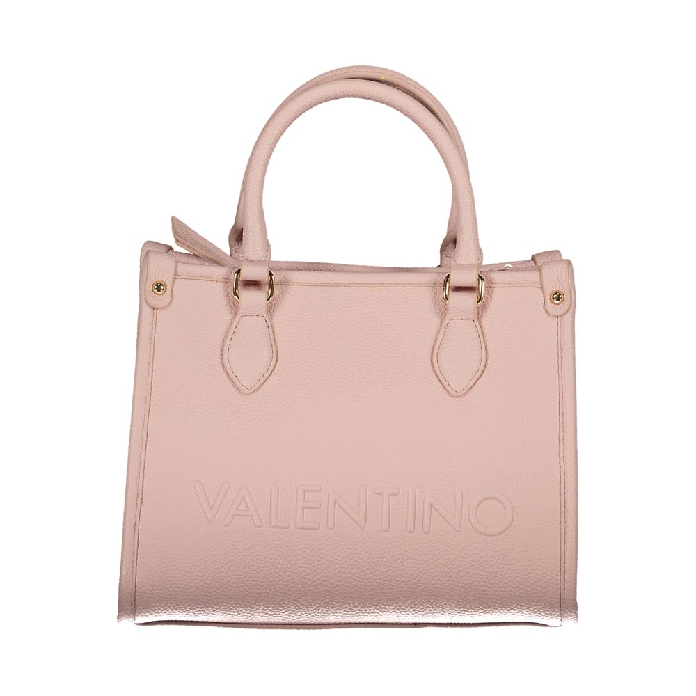 Mario Valentino Pink Polyethylene Handbag by Mario Valentino