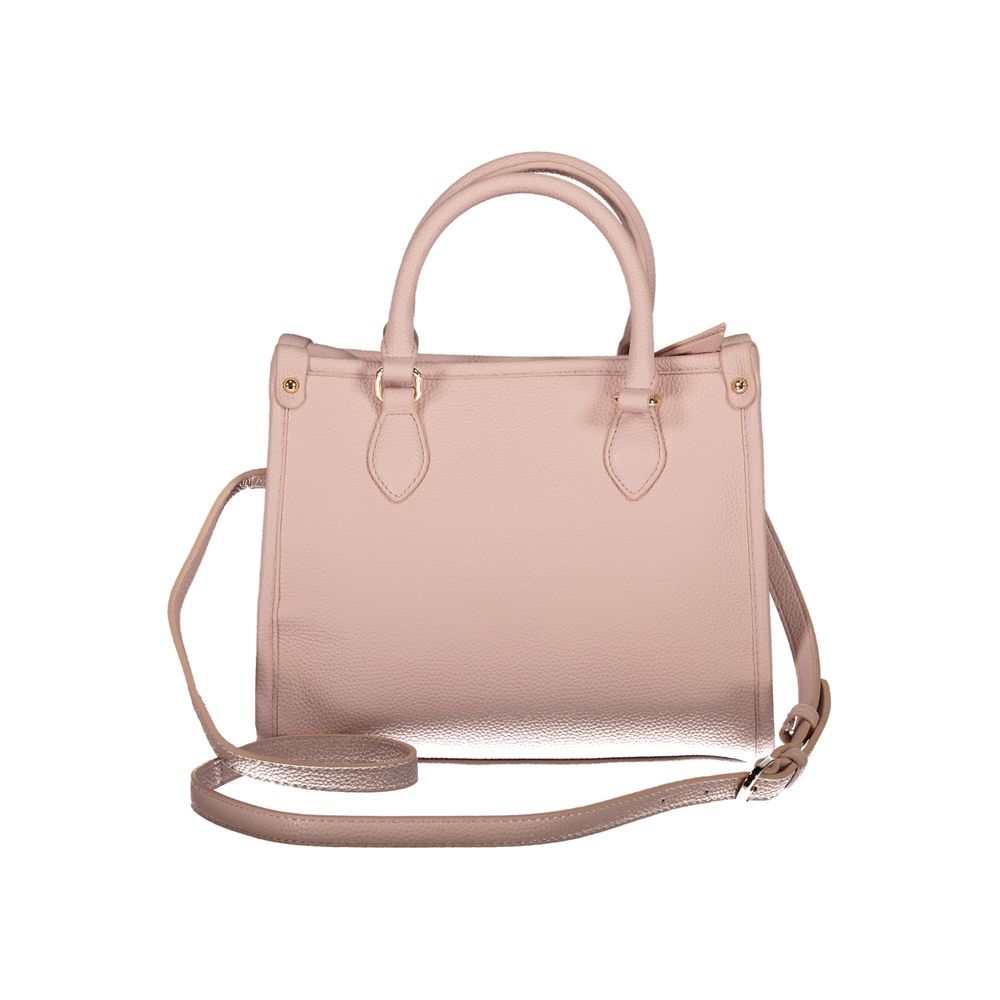 Mario Valentino Pink Polyethylene Handbag by Mario Valentino
