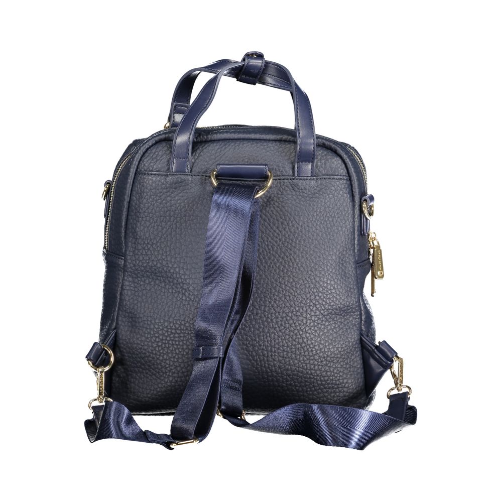 Sac à dos femme Mario Valentino en polyéthylène bleu