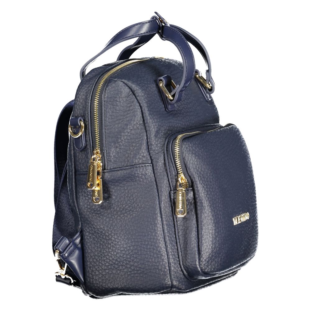 Sac à dos femme Mario Valentino en polyéthylène bleu