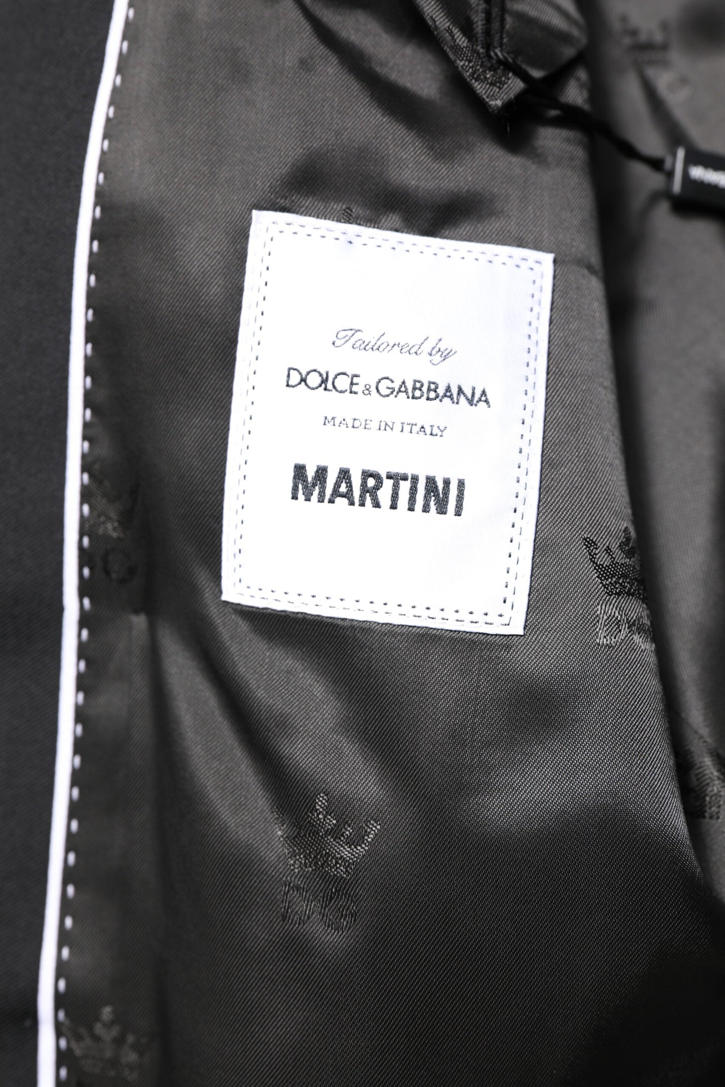 Blazer croisé noir MARTINI Dolce & Gabbana