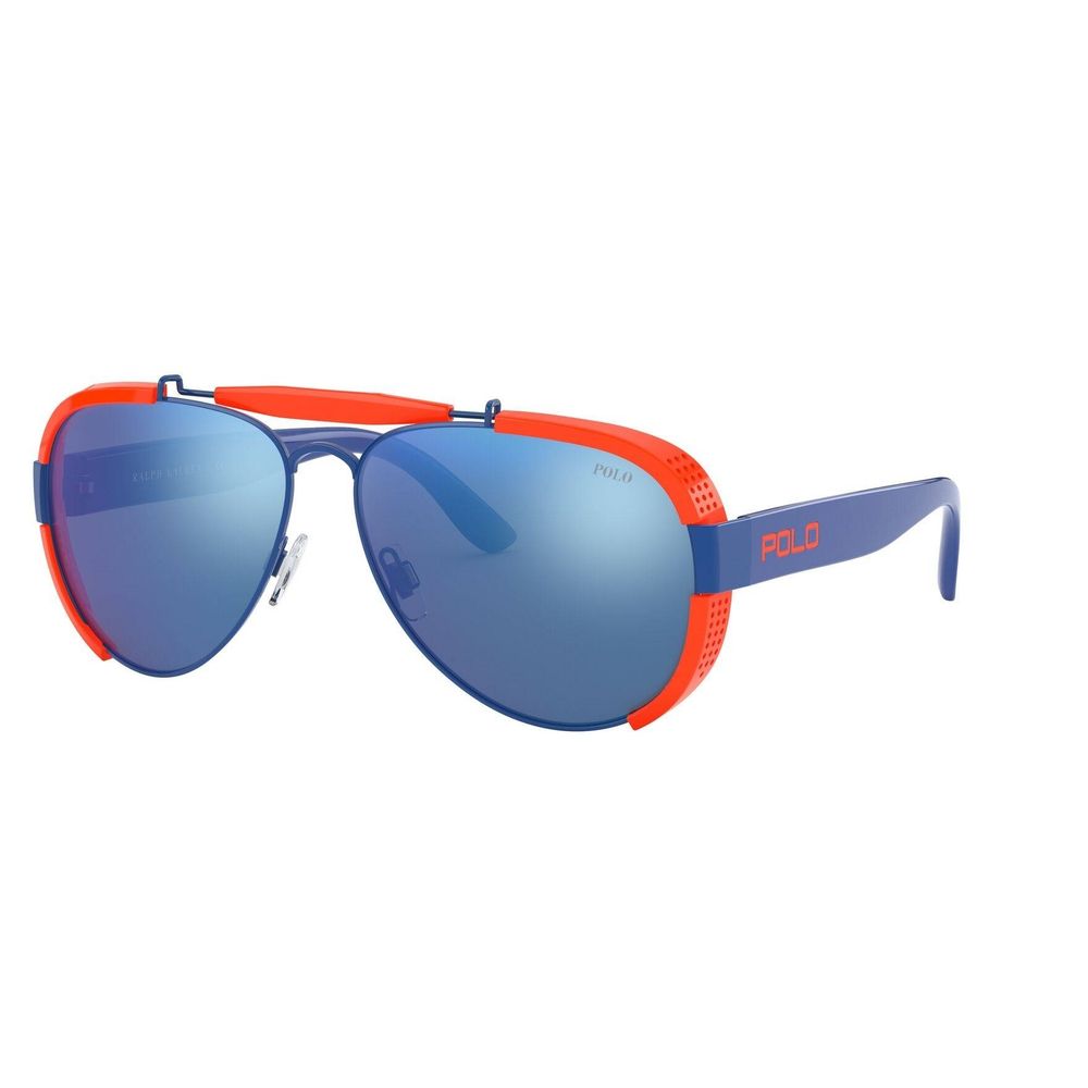 Lunettes de soleil Polo Ralph Lauren en résine bleue