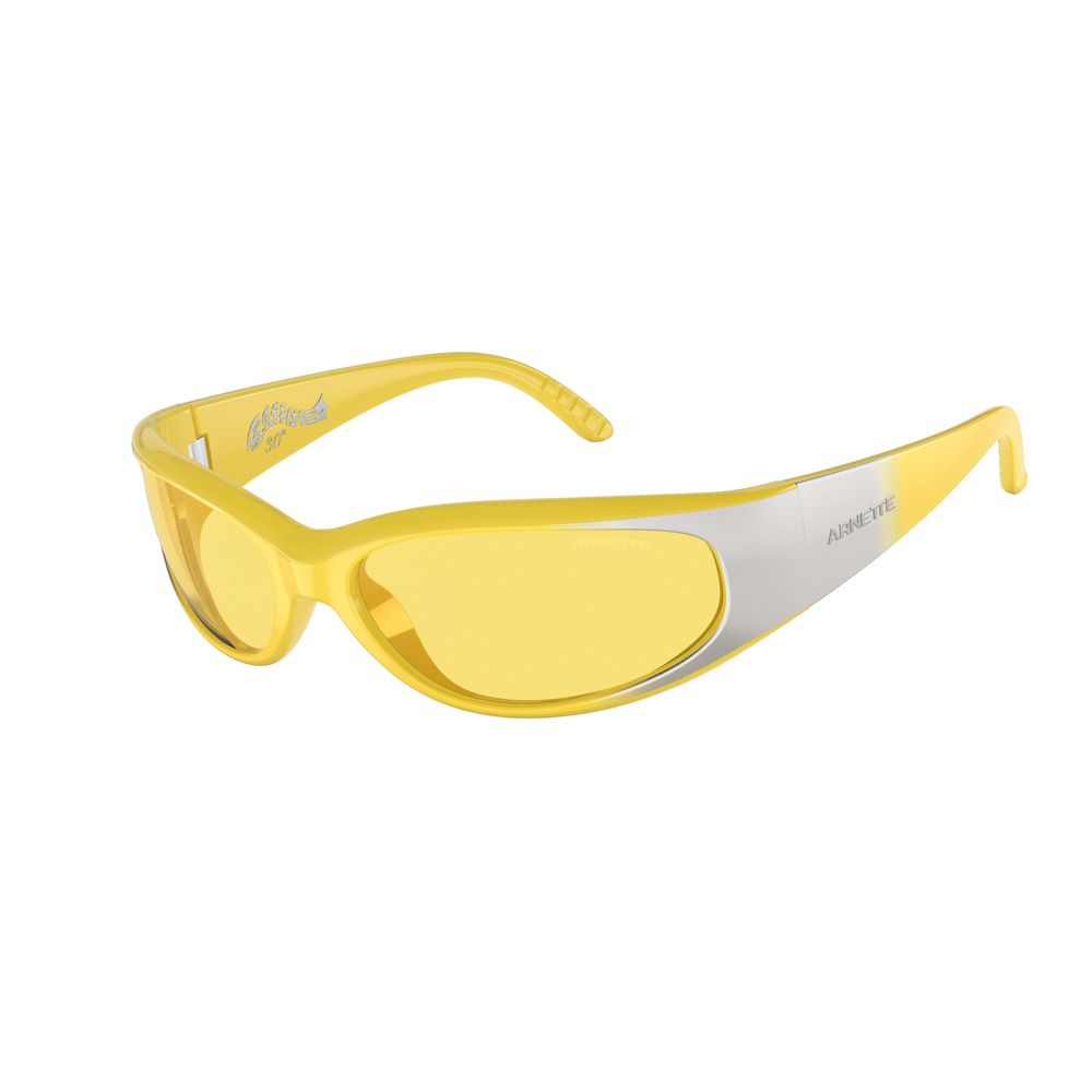 Lunettes de soleil Arnette en résine jaune