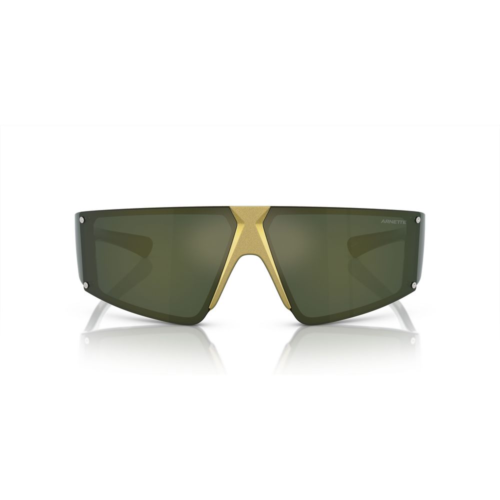 Lunettes de soleil Arnette en résine dorée