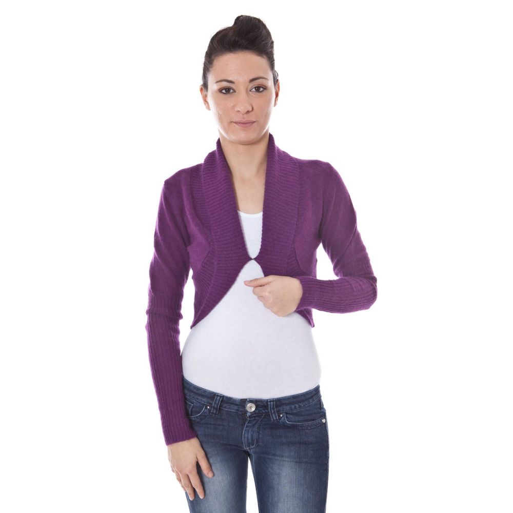 Datch Purple Wool Sweater by Datch