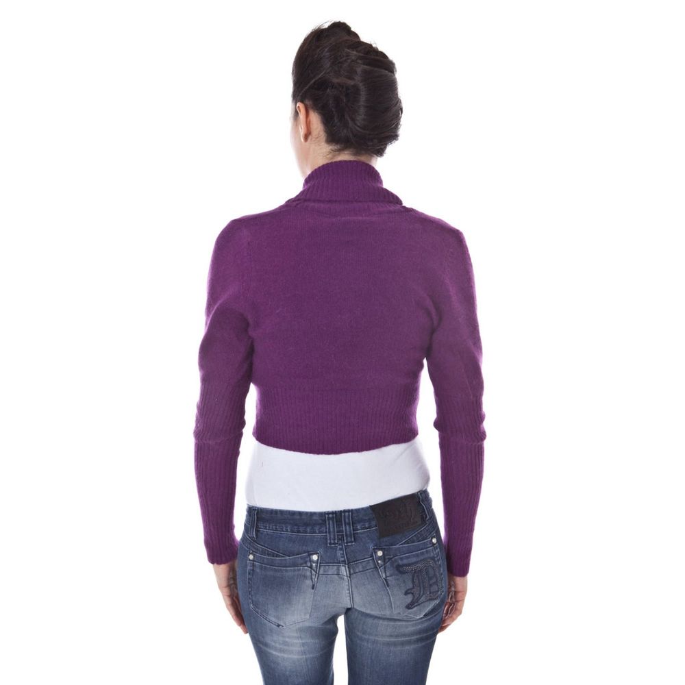Datch Purple Wool Sweater by Datch