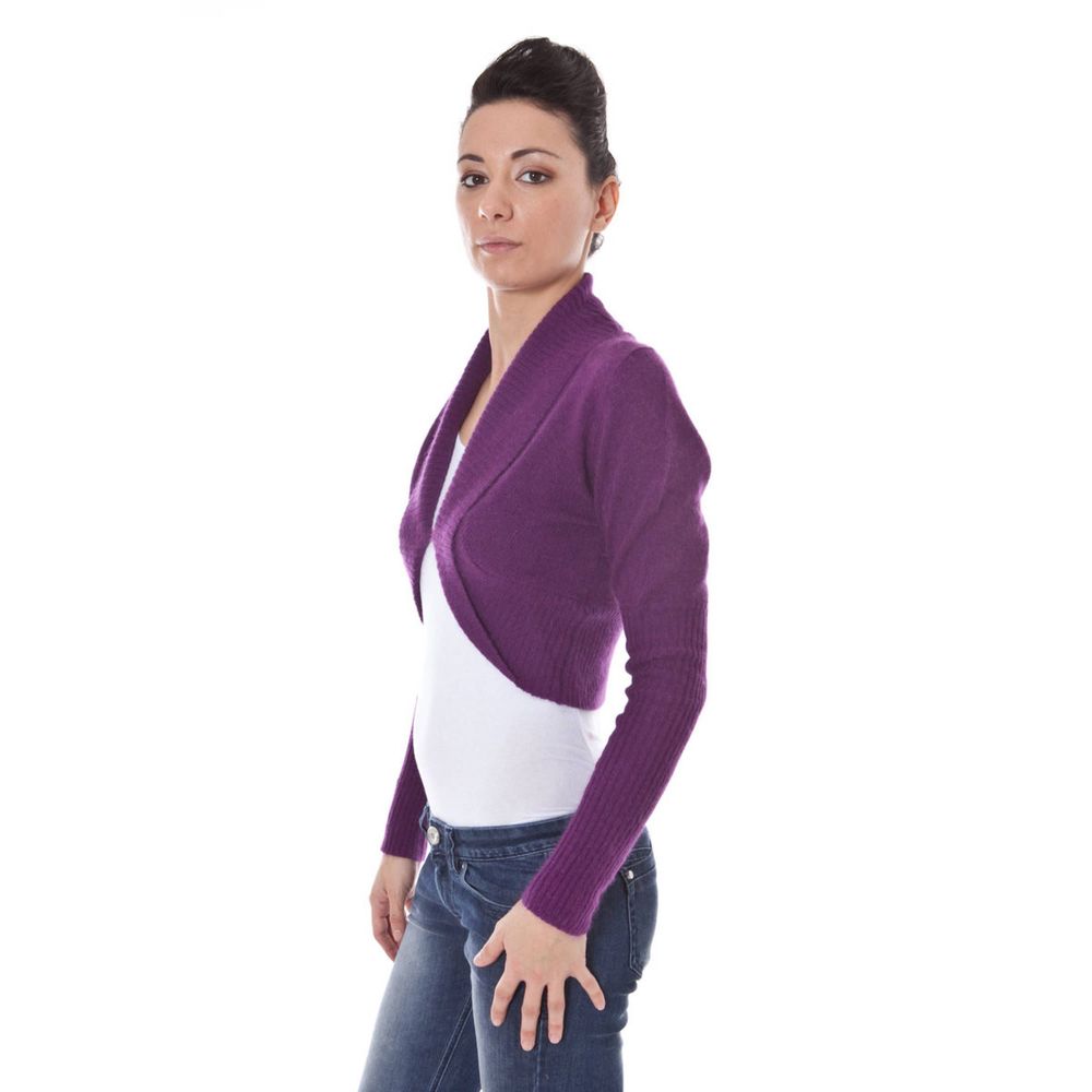 Datch Purple Wool Sweater by Datch