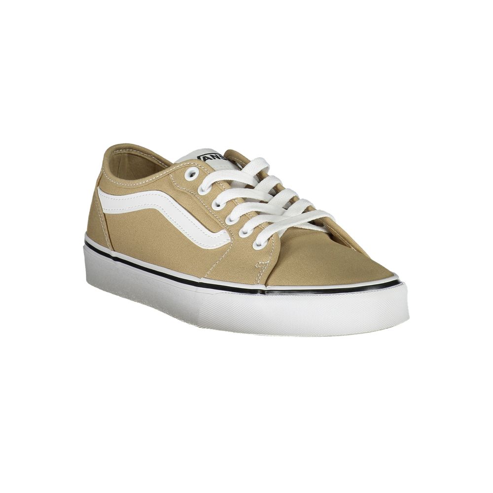 Baskets Vans beiges en polyester