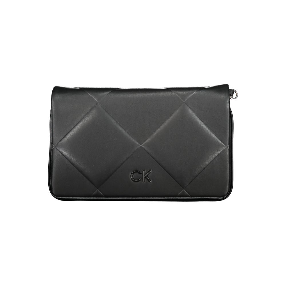 Calvin Klein Black Cotton Handbag by Calvin Klein