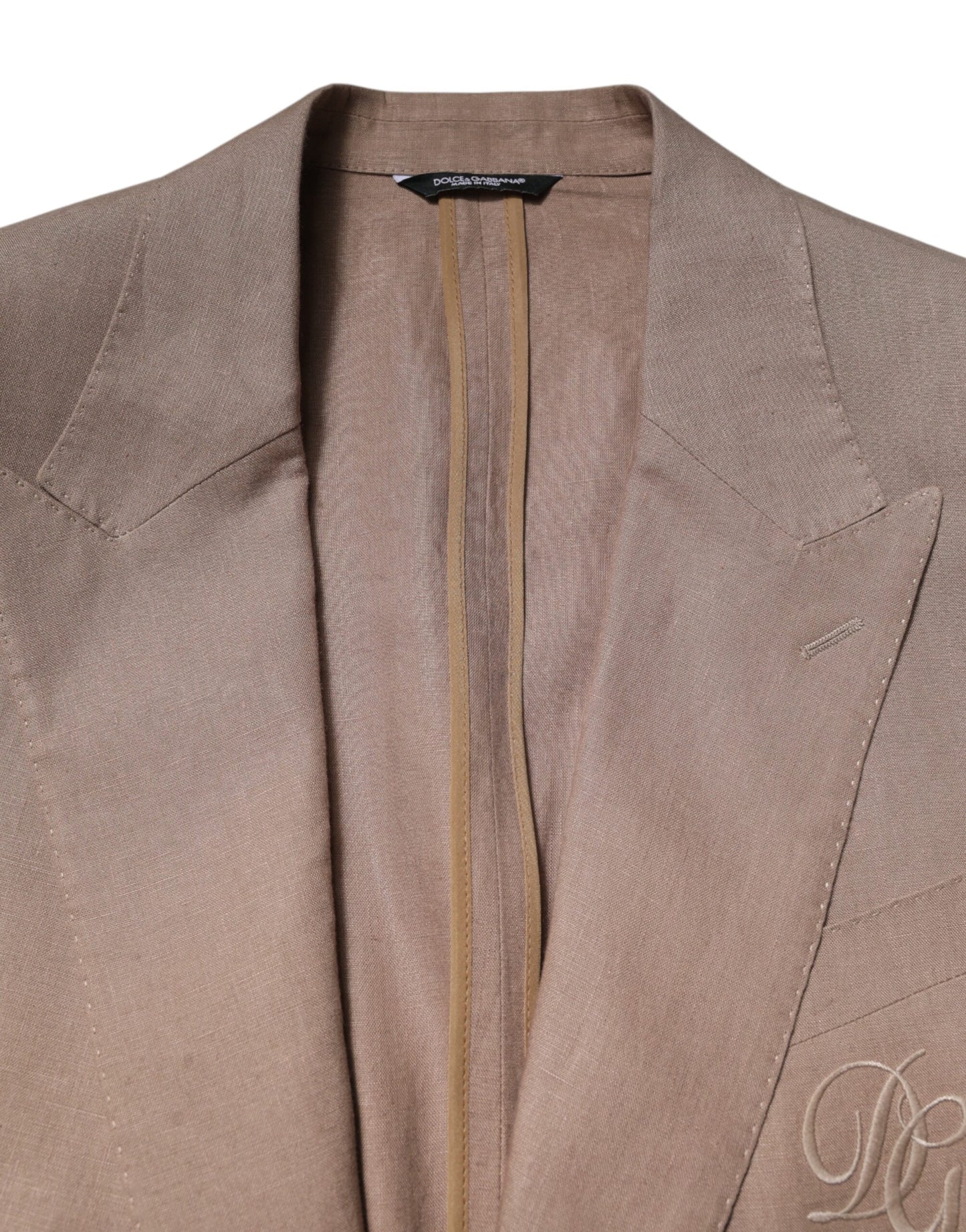 Blazer croisé beige TAORMINA de Dolce & Gabbana