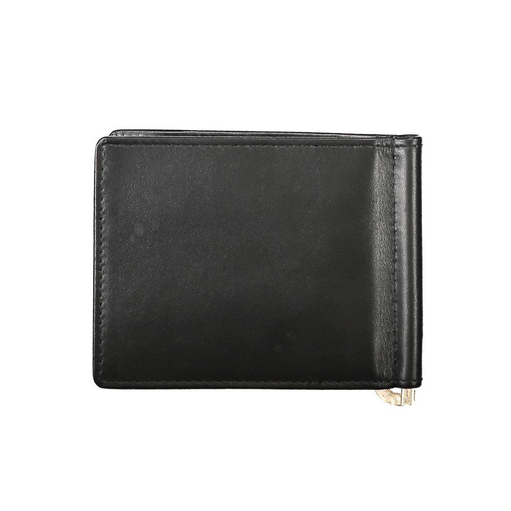 Portefeuille homme en cuir noir La Martina
