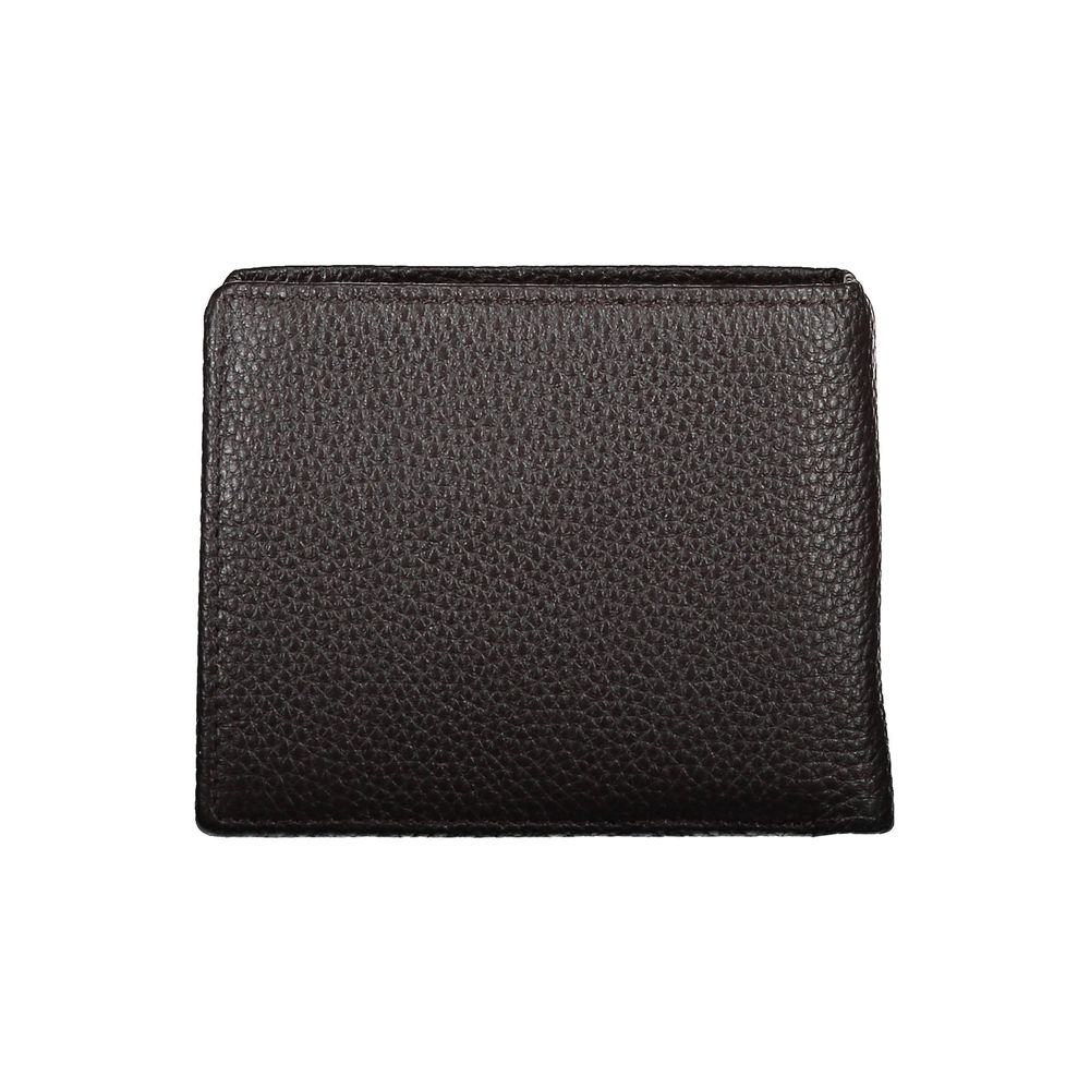 Portefeuille homme en cuir marron La Martina