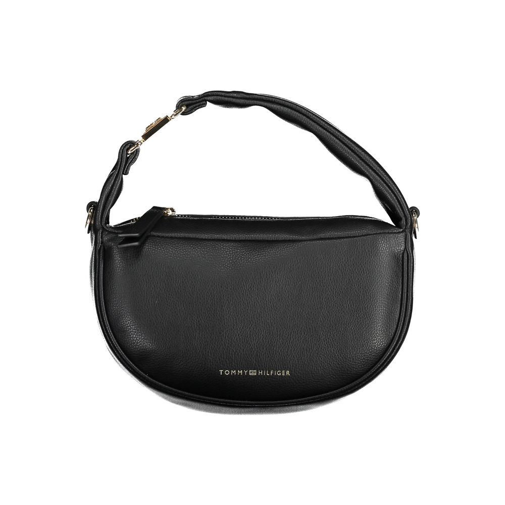 Tommy Hilfiger Black Polyester Handbag by Tommy Hilfiger
