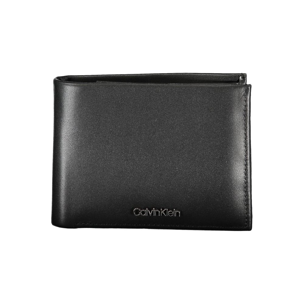 Portefeuille Calvin Klein en cuir noir élégant pour homme