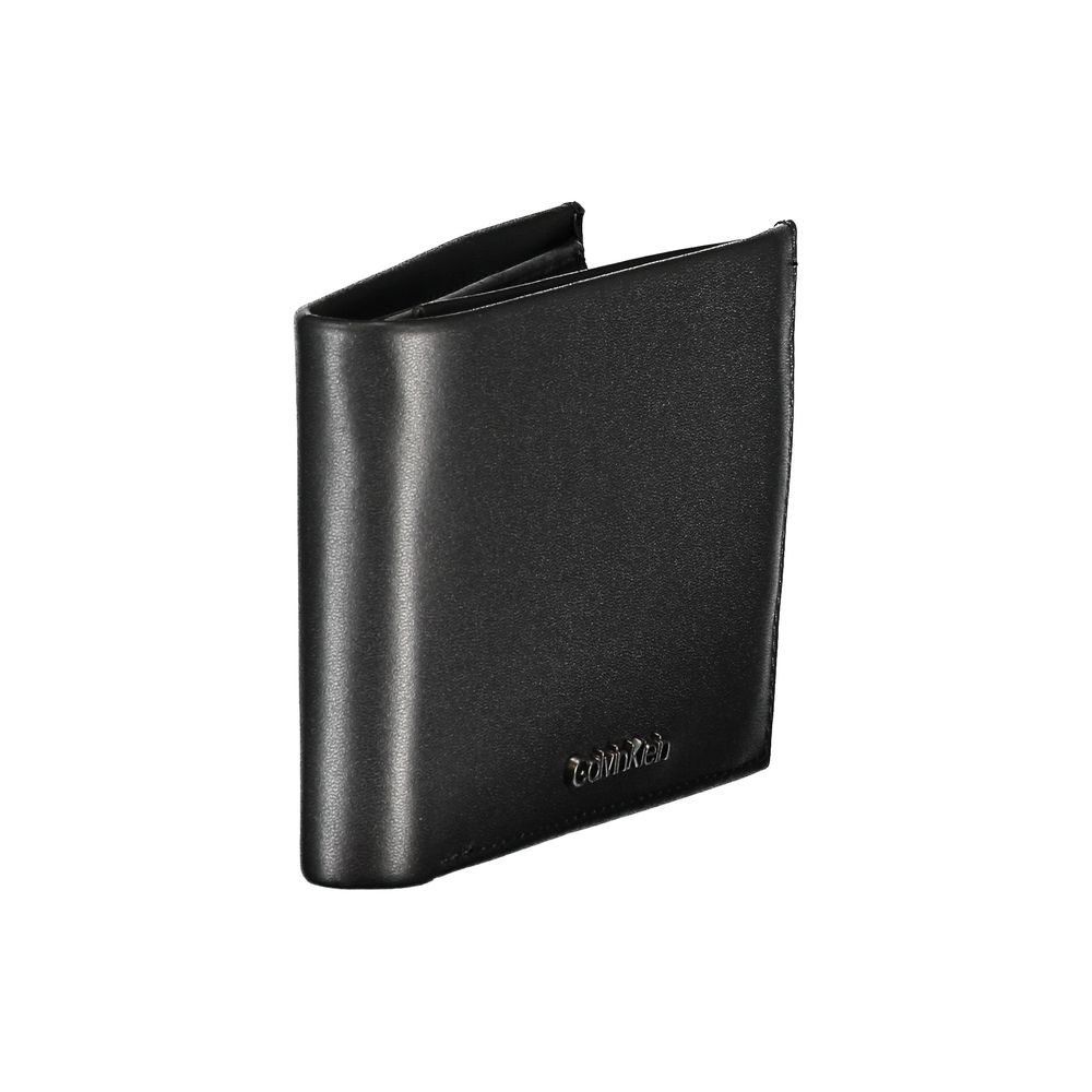 Portefeuille Calvin Klein en cuir noir élégant pour homme