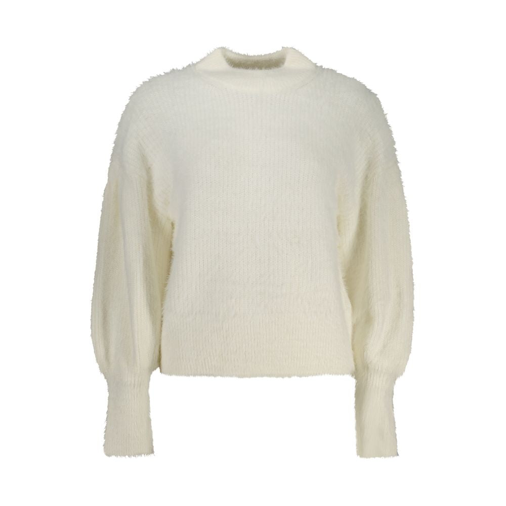 Guess Jeans White Marabou Women Sweater by Guess Jeans