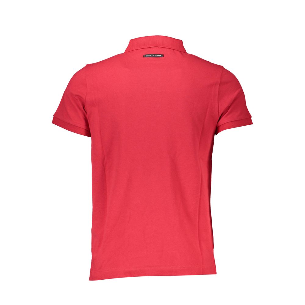 Polo Cavalli Class en coton rouge