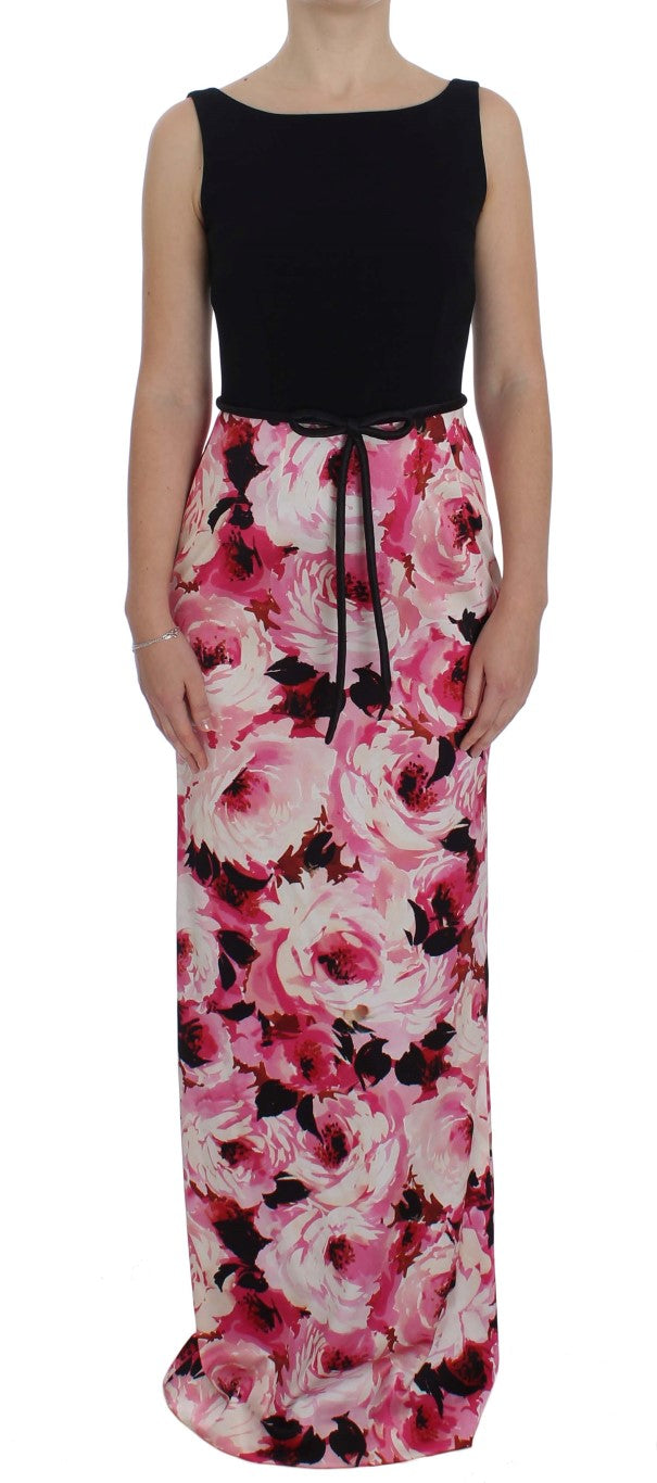 Robe longue fourreau florale élégante Dolce & Gabbana