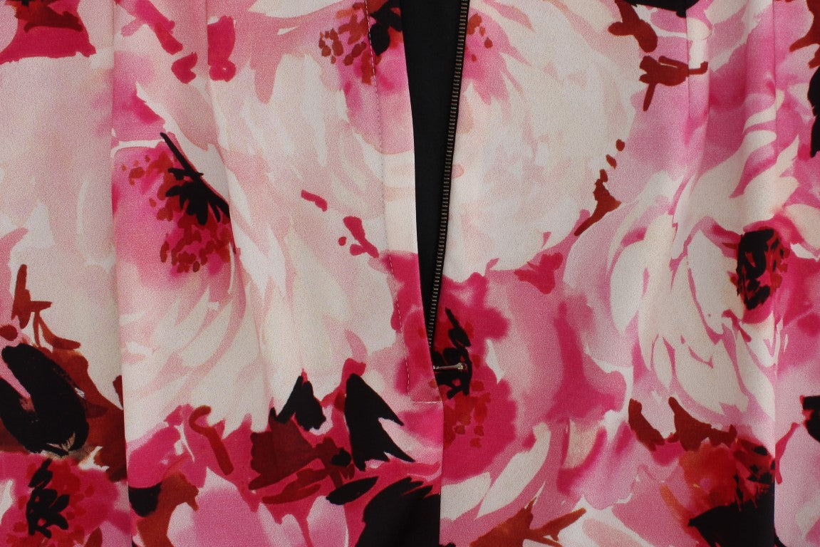 Robe longue fourreau florale élégante Dolce & Gabbana