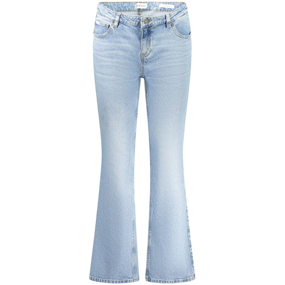 Guess Jeans Light Blue Cotton Women Jeans by Guess Jeans