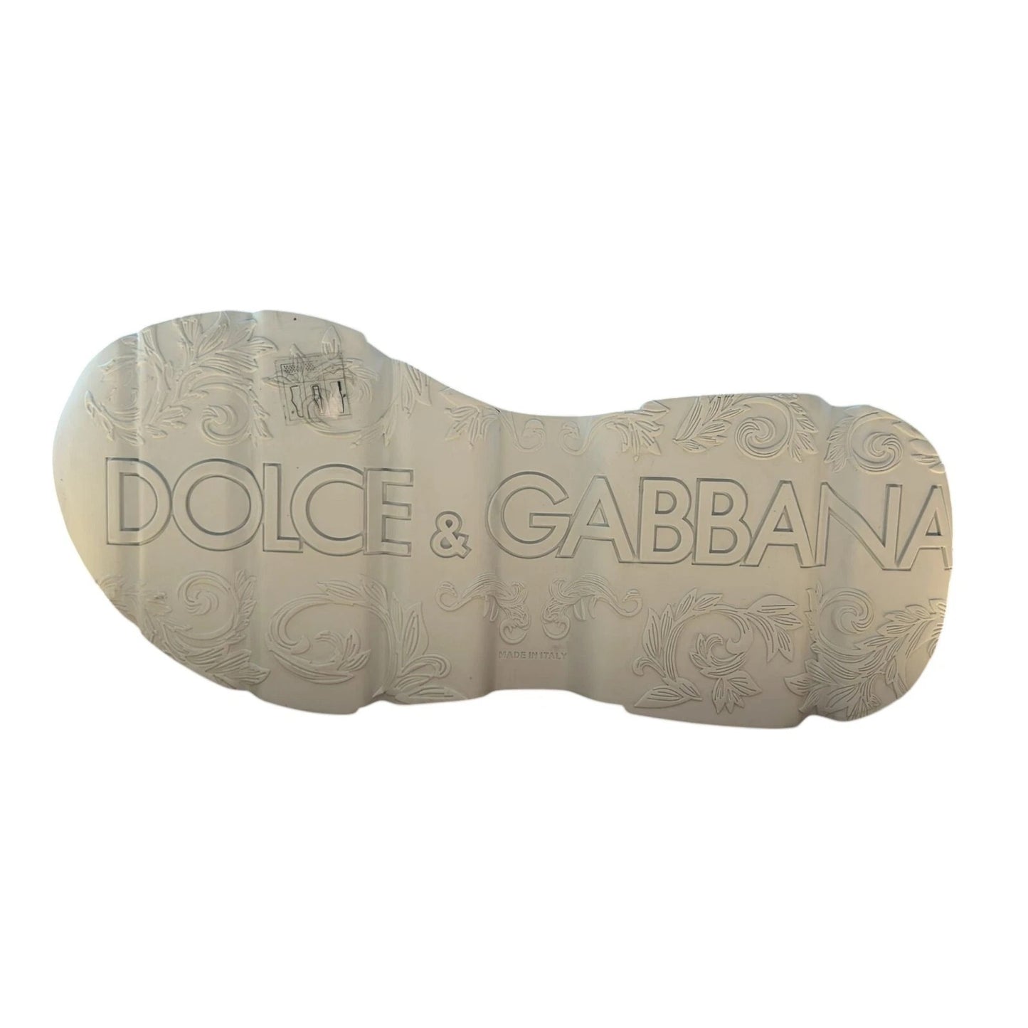 Dolce & Gabbana White Daymaster Low Top Mens Sneakers Shoes by Dolce & Gabbana