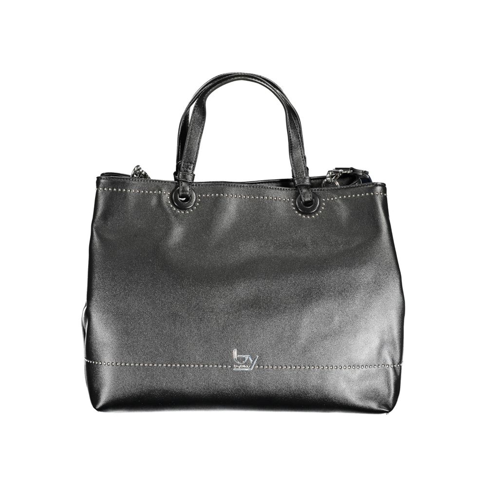 BYBLOS Black Polyethylene Women Handbag by BYBLOS