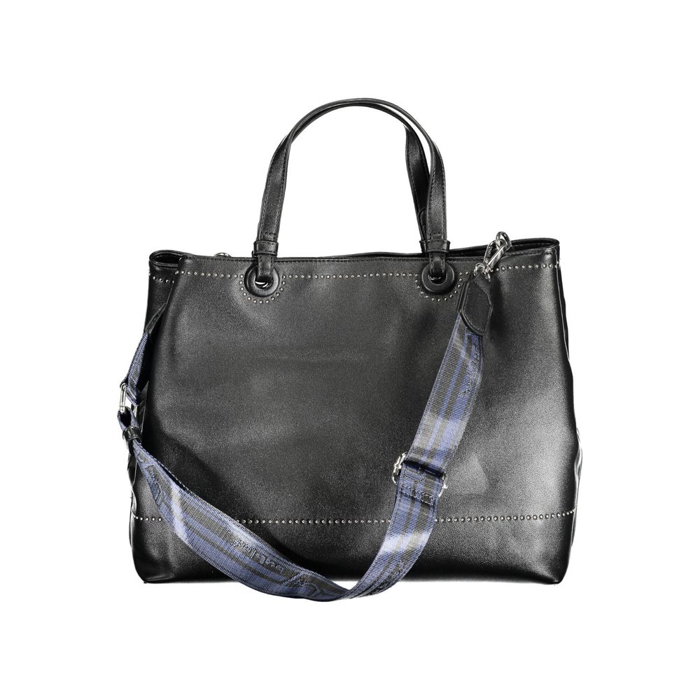 BYBLOS Black Polyethylene Women Handbag by BYBLOS