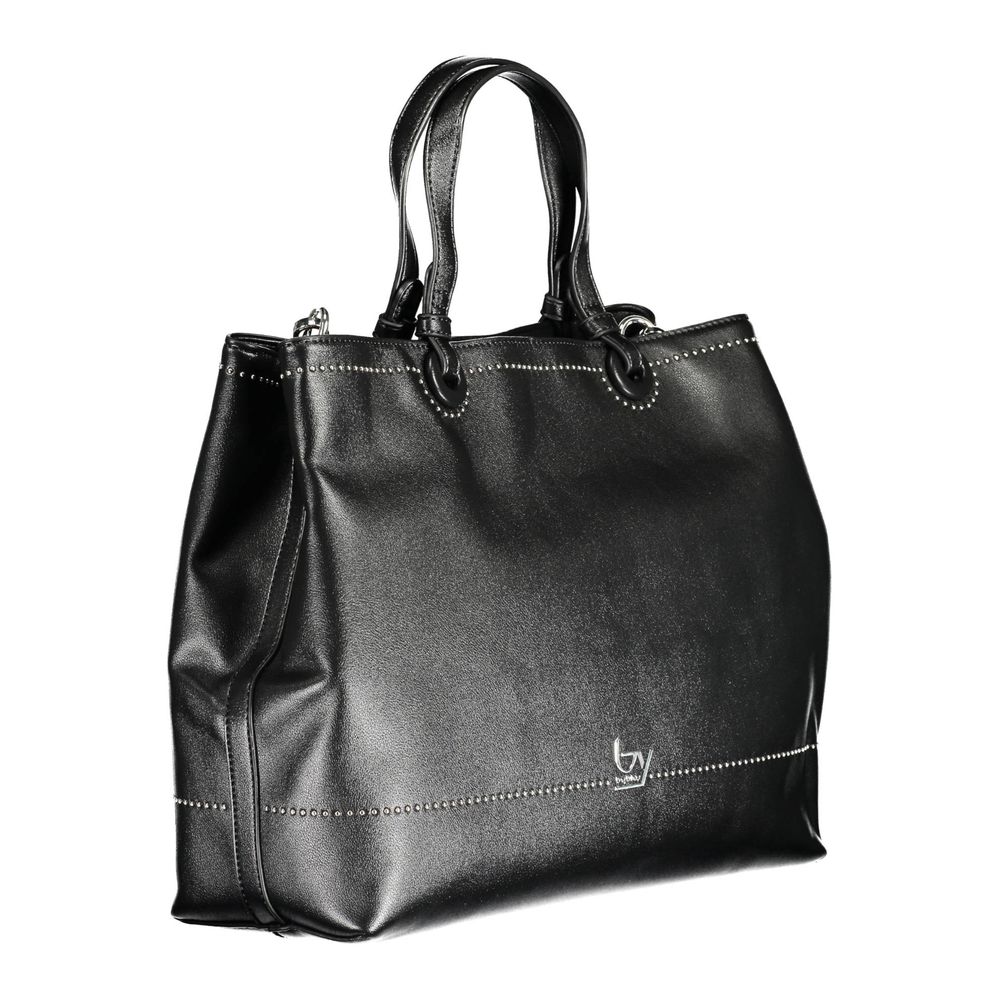 BYBLOS Black Polyethylene Women Handbag by BYBLOS