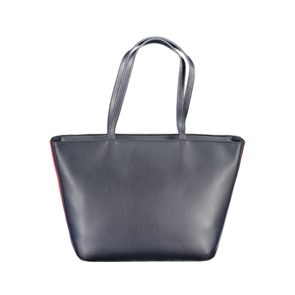 Sac à main Tommy Hilfiger en polyester bleu