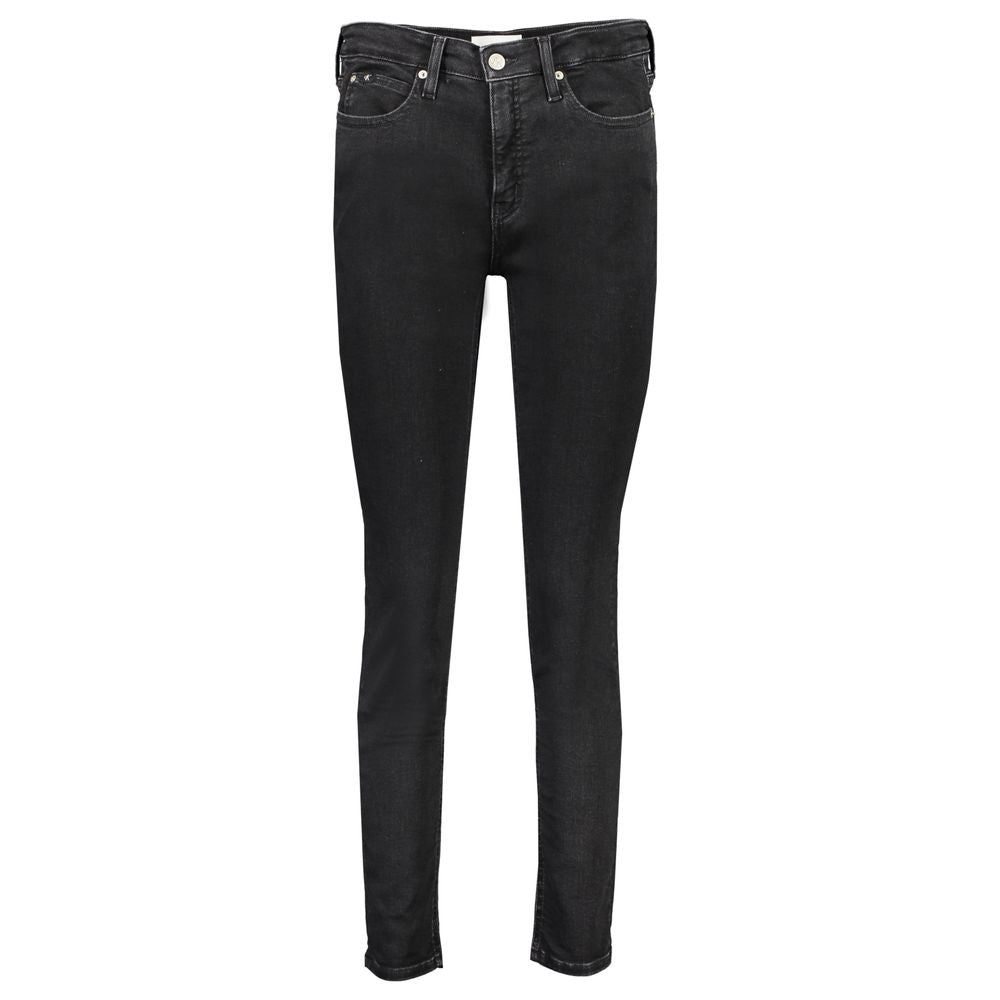 Calvin Klein Black Cotton Jeans & Pant by Calvin Klein
