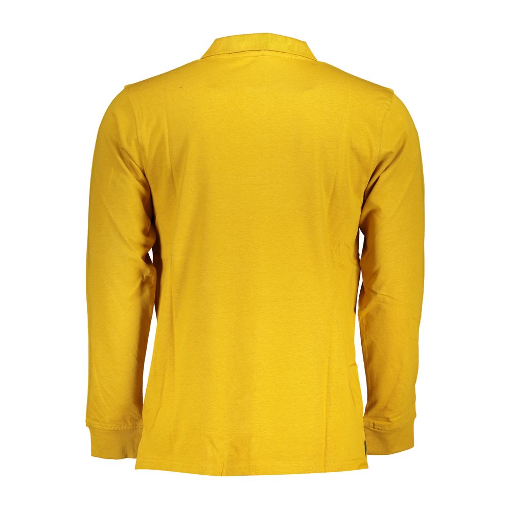 Polo US Grand Polo jaune en coton pour homme