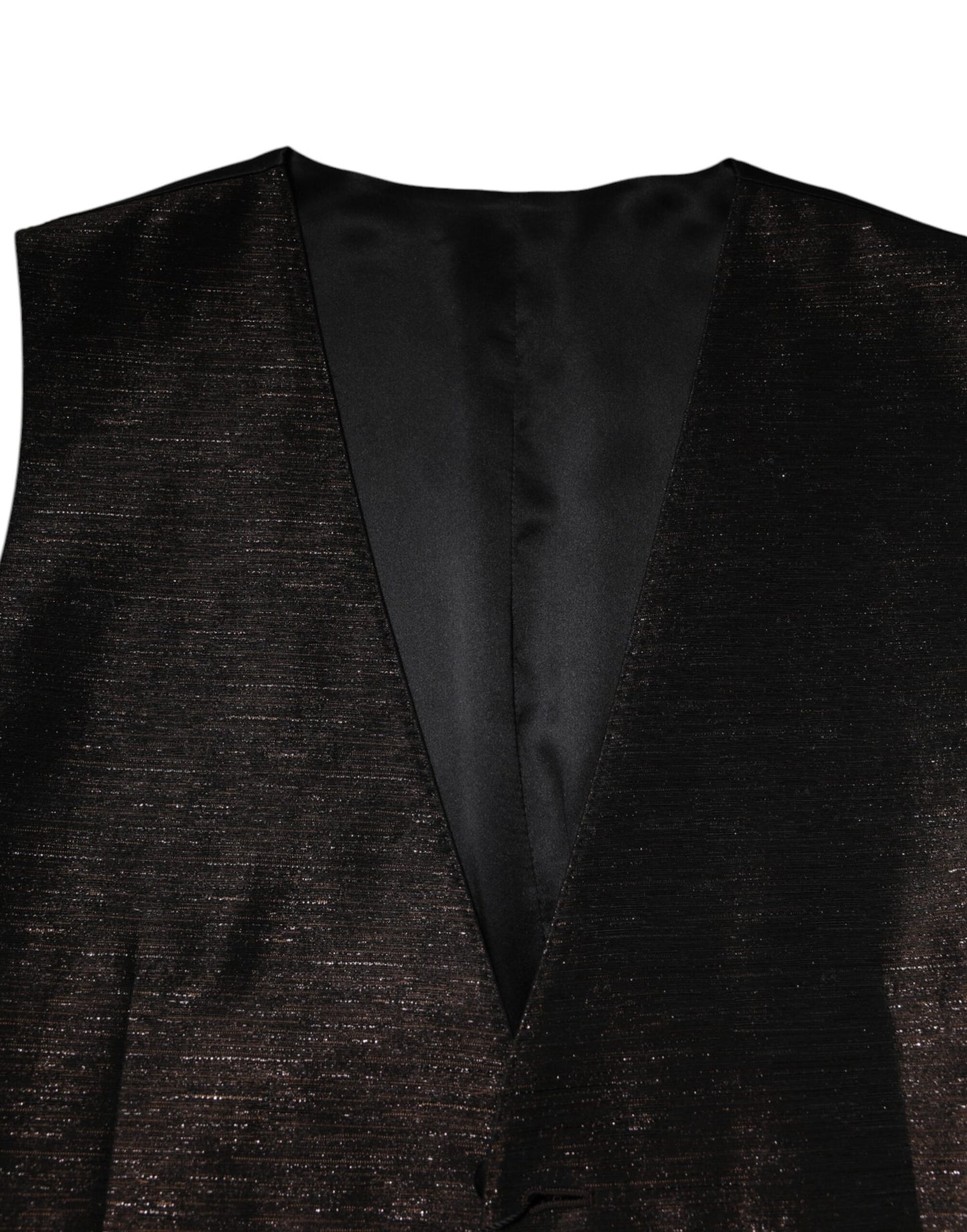 Gilet habillé marron foncé Dolce & Gabbana pour homme