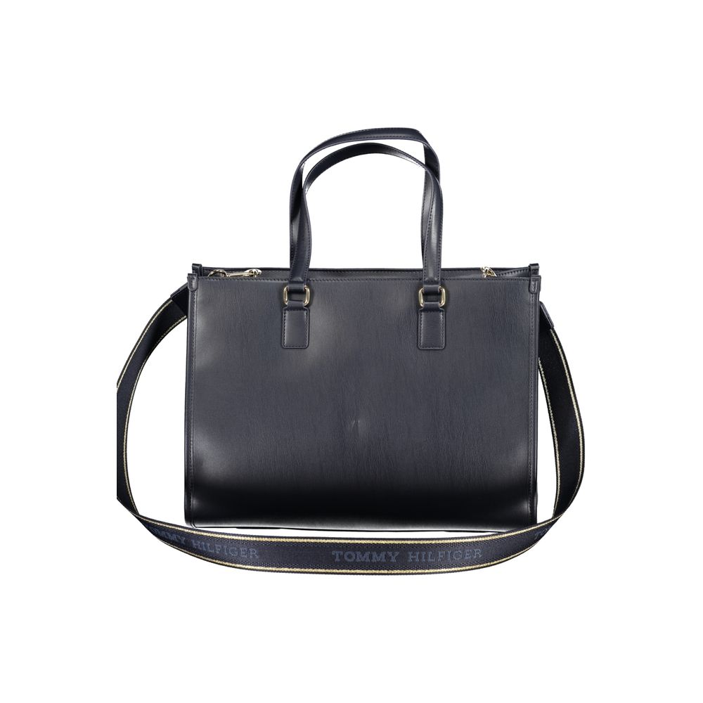 Sac à main Tommy Hilfiger en polyéthylène bleu