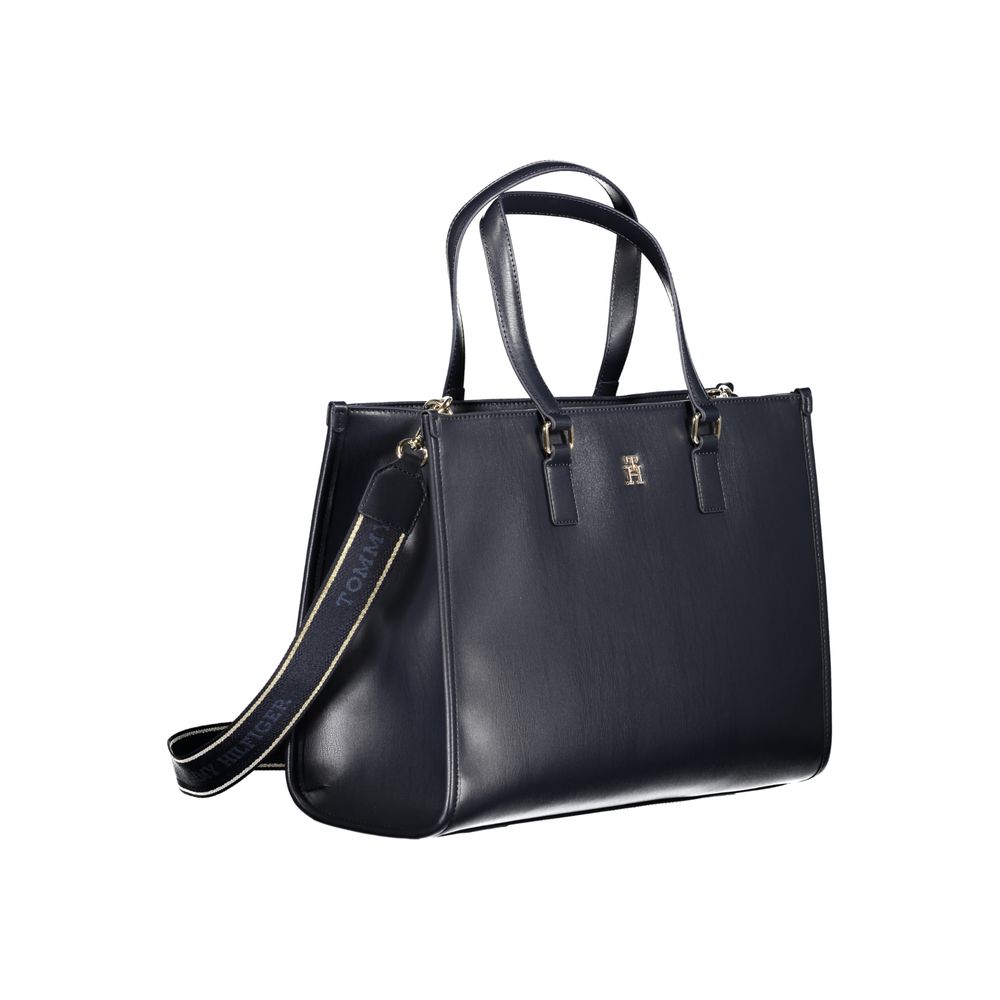 Sac à main Tommy Hilfiger en polyéthylène bleu