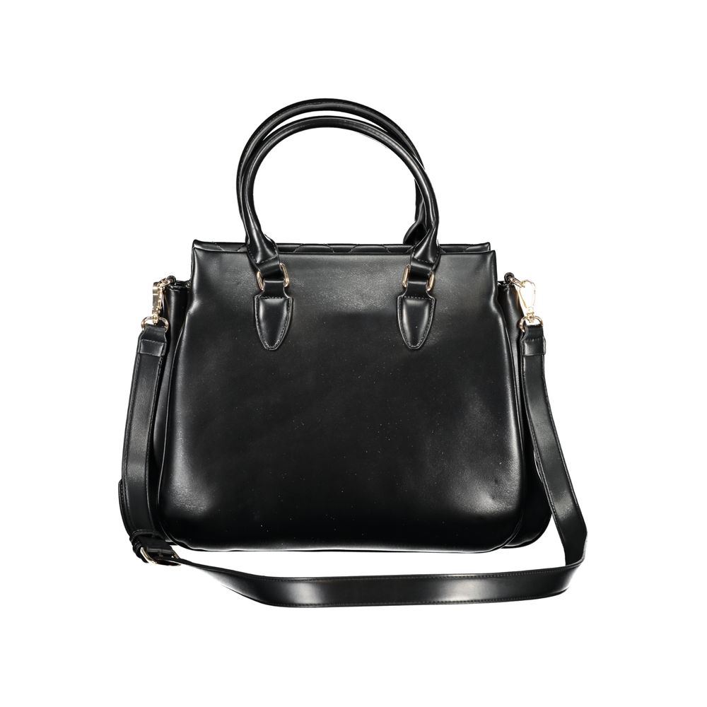 Mario Valentino Black Polyethylene Women Handbag by Mario Valentino