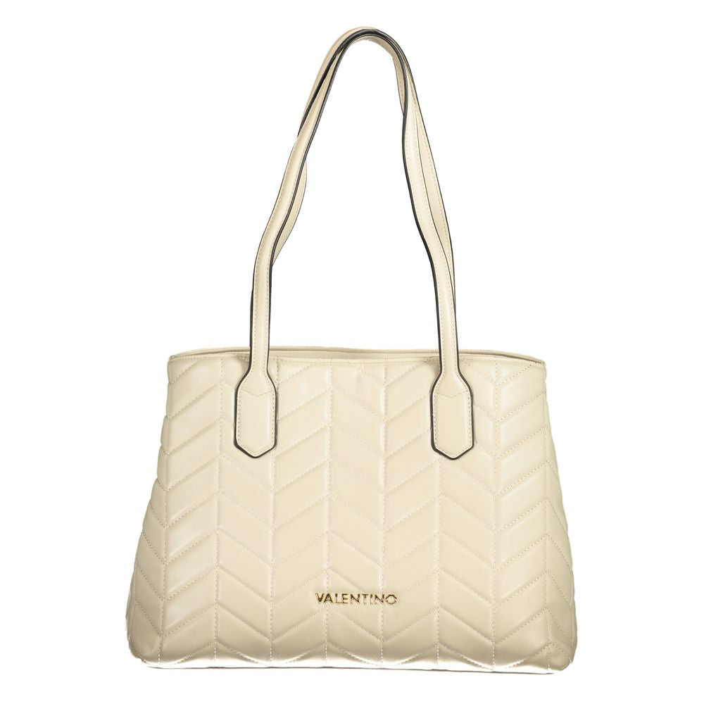 Mario Valentino Beige Polyethylene Women Handbag by Mario Valentino