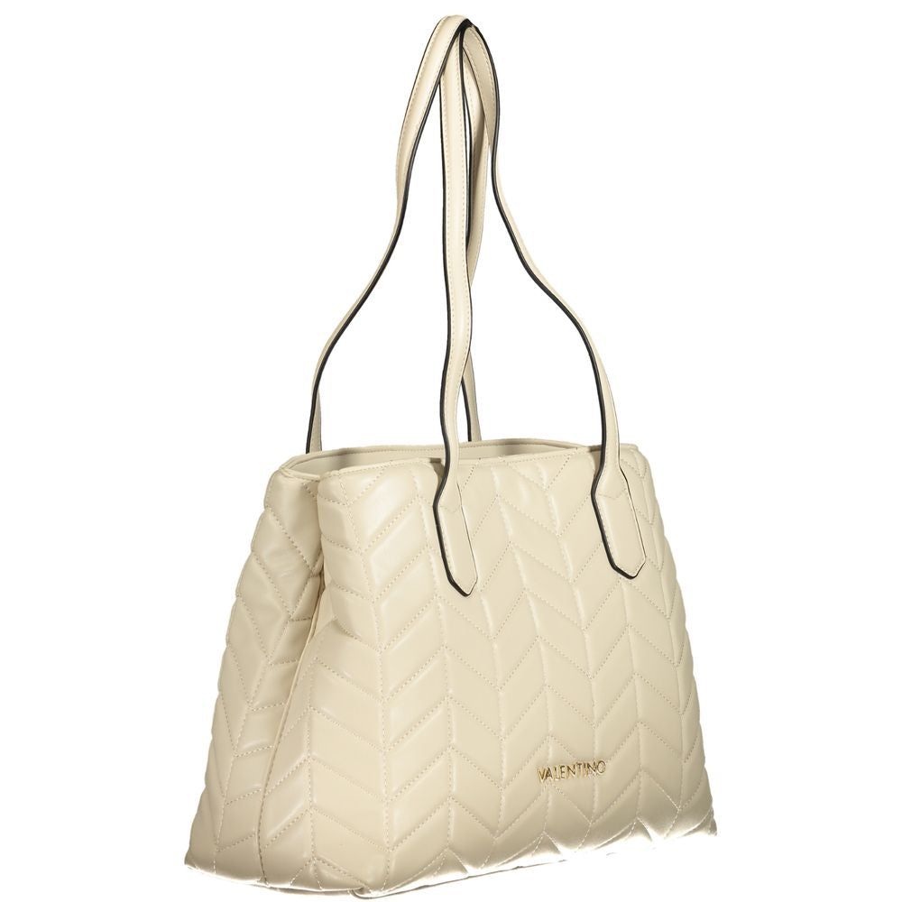 Mario Valentino Beige Polyethylene Women Handbag by Mario Valentino