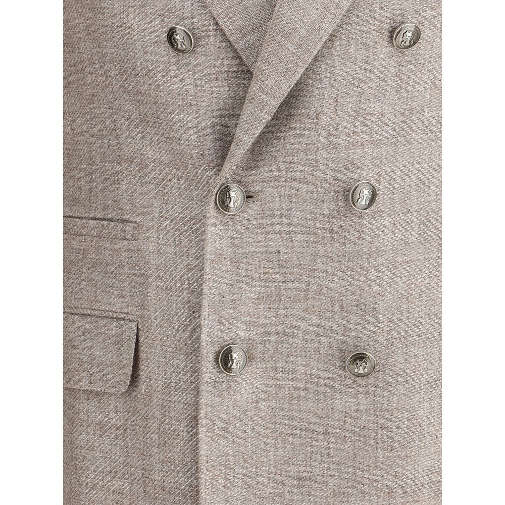 Brunello Cucinelli Blazer en Lin