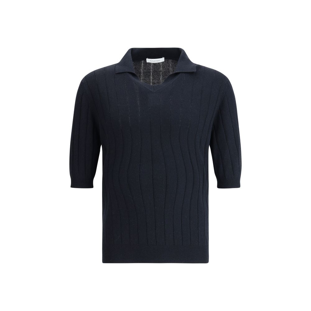 Polo en soie Cruciani