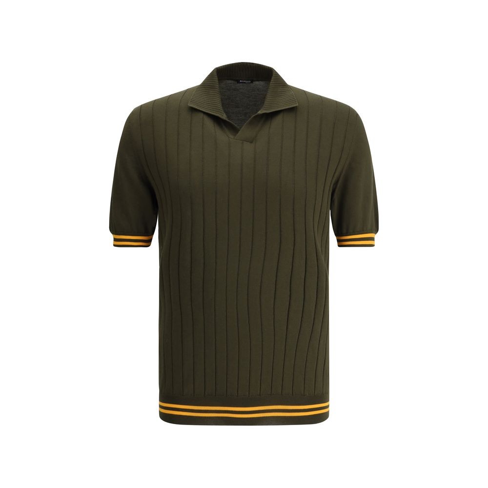 Polo côtelé Kiton