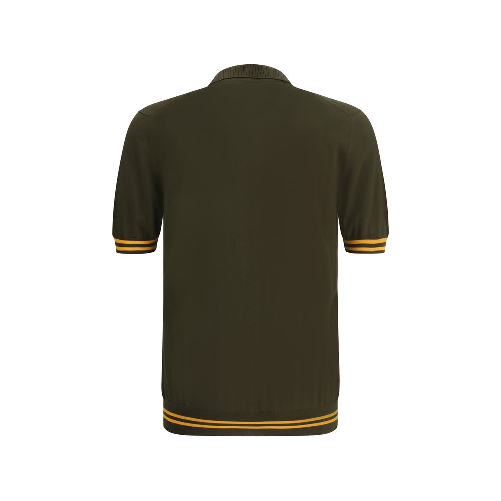 Polo côtelé Kiton