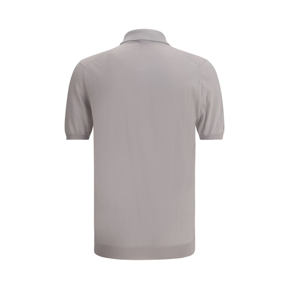 Polo côtelé Kiton