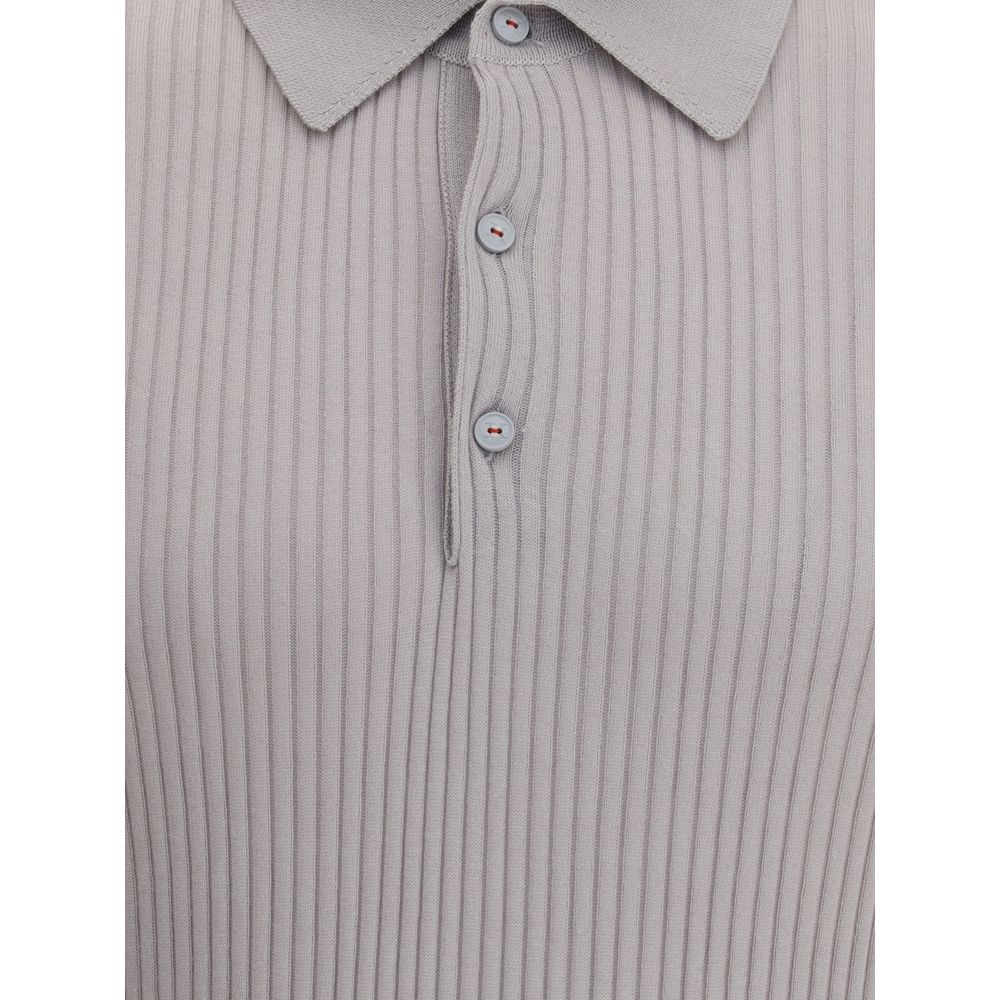 Polo côtelé Kiton