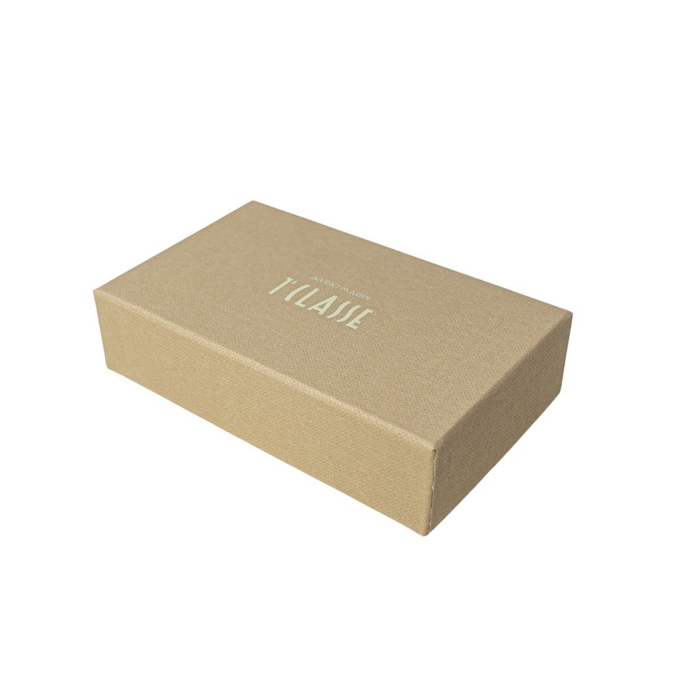 Alviero Martini Prima Classe Porte-clés en cuir beige