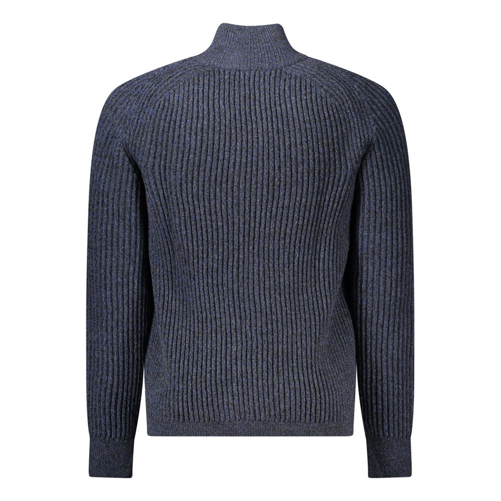 Cardigan en laine bleu Hugo Boss pour homme